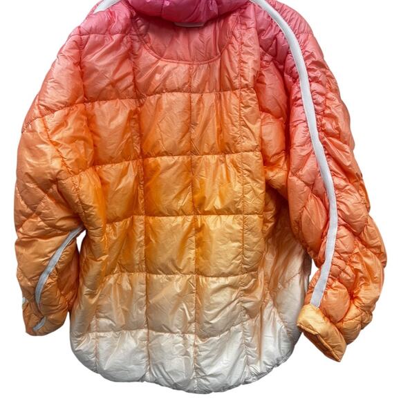 Free People Movement Pippa Packable Jacket Puffer Glossy Ombre Size M - Picture 5 of 6